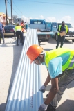 CDC visits storm-affected Dazzell Housing Scheme, Bare Root