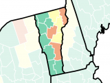 CDC reports 3 Vermont counties have ‘high’ Covid transmission levels