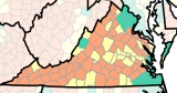 Masks now urged for 71 Virginia localities, including Richmond and Petersburg