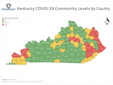 Fayette County back in the red on CDC COVID-19 map