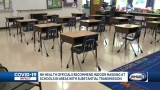 NH health officials discuss newly released CDC guidance with K-12 administrators