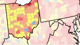 CDC: Several Northeast Ohio counties at high transmission level