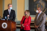 Political Notebook delta variant Charlie baker CDC guidance masks schools