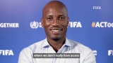 WHO ambassador Didier Drogba says we must act together to fight COVID-19