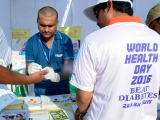 What is the rate of diabetes by country?