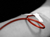 What blood thinner is least likely to cause intestinal bleeding?