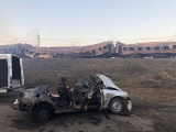 At least 22 killed in attack on train station in southeastern Ukraine