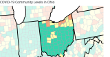 COVID-19 levels ‘high’ in Cuyahoga, Lorain, Ashtabula counties