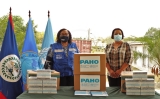 Pan American Health Organization/ World Health Organization donate equipment, vaccination cards to Ministry of Health and Wellness