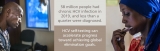 WHO releases first guidelines on hepatitis C virus self-testing