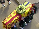 Queen death – live: King Charles joins royal coffin procession in Edinburgh