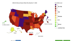 Michigan labeled “high” for flu activity on CDC flu map