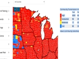 CDC: Entire State Falls in High or Substantial COVID Transmission Risk