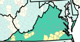 Majority of Virginia is low; 20 localities rank medium
