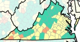 Metro Richmond remains medium; masks recommended for 8 Virginia localities