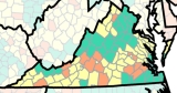Parts of Metro Richmond now high, masks recommended for 19 Virginia localities