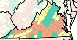 All of Metro Richmond now ranks high; masks recommended for 57 Virginia localities as of Jan. 5, 2023